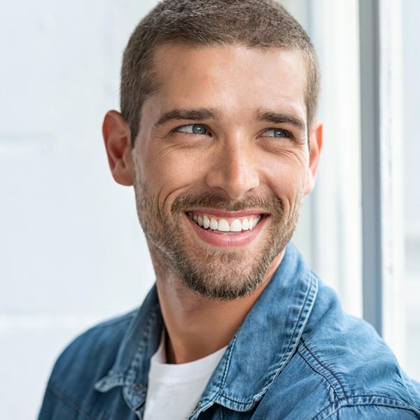 smiling young man