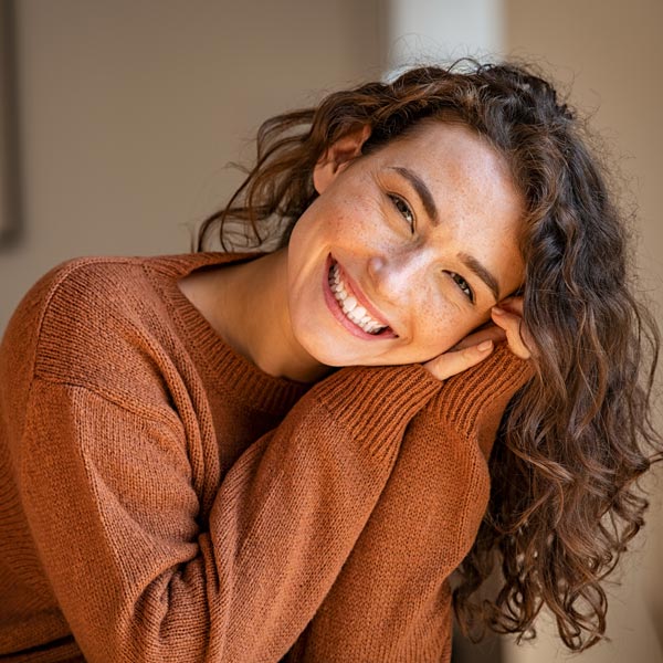 smiling young woman
